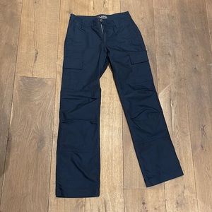 Navy cargo pants